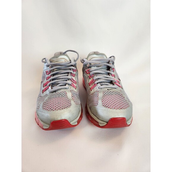 Nike Air Max 2013 555753-002 Pink Silv Running Shoes Sneakers Girls 6Y Women 7.5 - Picture 3 of 11